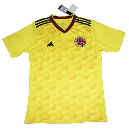 Colombia 2017 Home Soccer Jersey