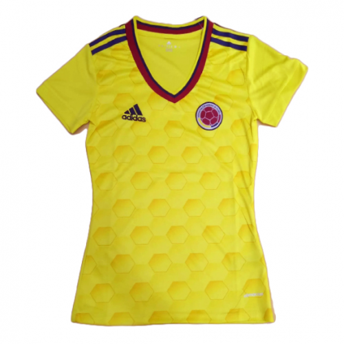 Colombia 2017 Women's Home Soccer Jersey