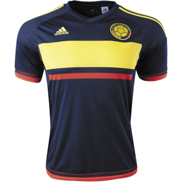 2015-16 Colombia Away Soccer Jersey