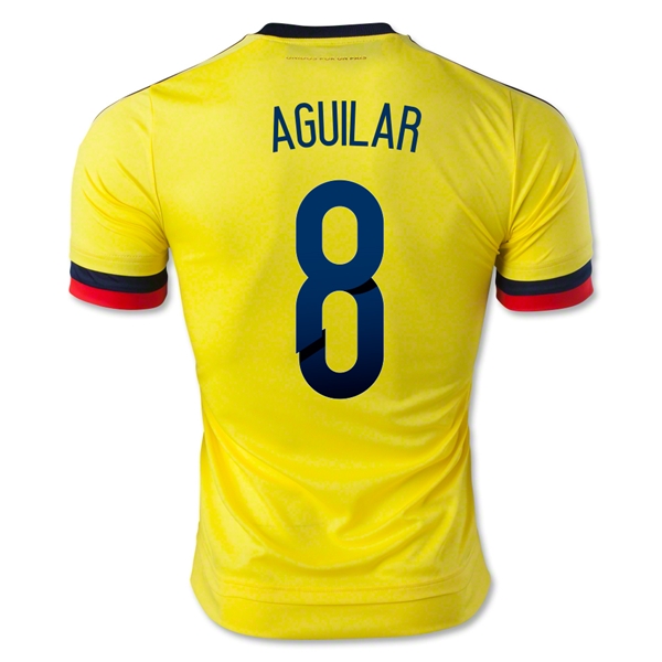 Colombia 2015-16 AGUILAR 8 Home Soccer Soccer