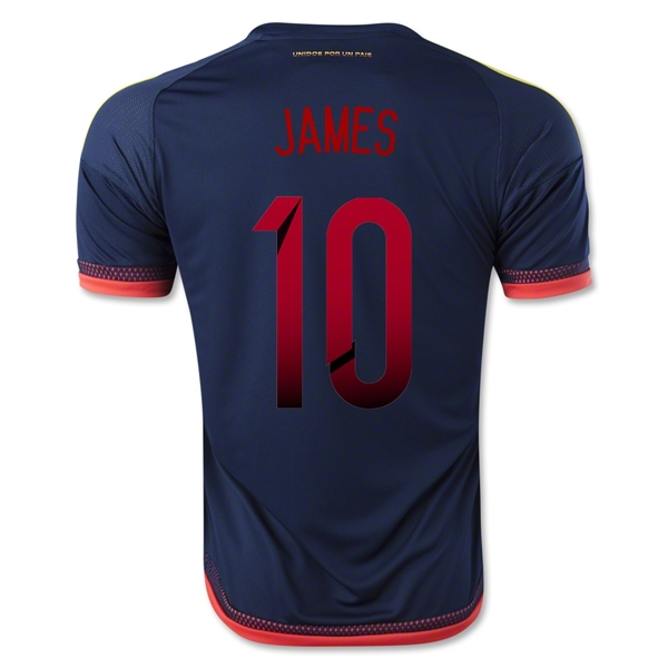 Colombia 2015-16 JAMES 10 Away Soccer Soccer