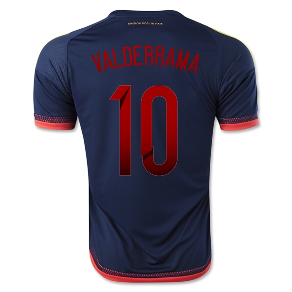 Colombia 2015-16 VALDERRAMA 10 Away Soccer Soccer