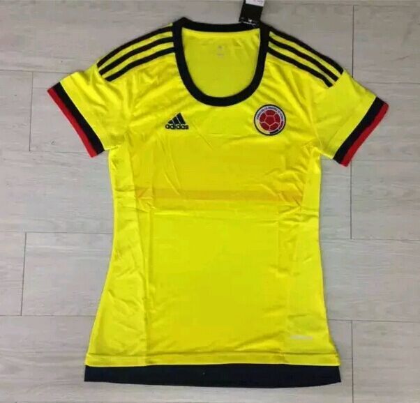 2015-16 Colombia World Cup Home Women's Soccer Jersey
