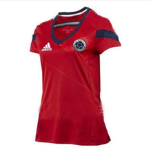 Women 2014 FIFA World Cup Colombia Away Red Soccer Jersey