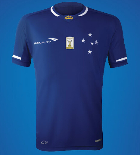 Cruzeiro 15/16 Blue Home Soccer Jersey