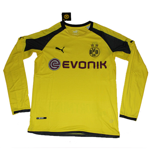 Borussia Dortmund16/17 LS Champion League Home Soccer Jersey