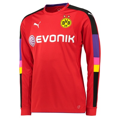 Borussia Dortmund16/17 Red LS Goalkeeper Soccer Jersey