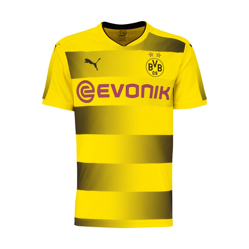 Borussia Dortmund 2017/18 Home Soccer Jersey