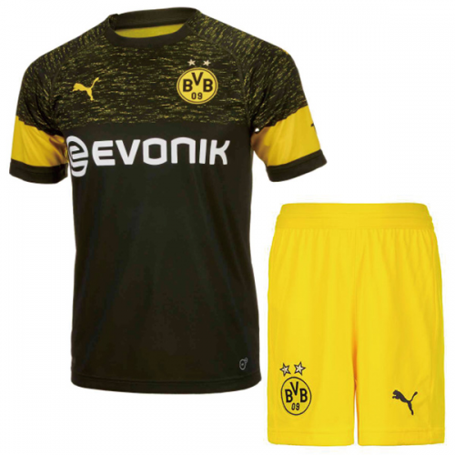 Dortmund 18/19 Away Soccer Kits (Shirt + Shorts)