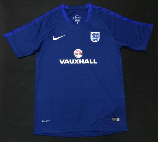 2016 England Blue Training Shirt