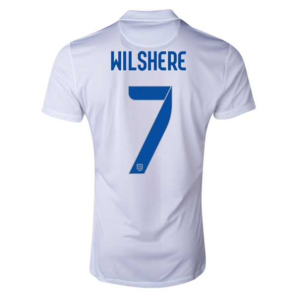 2014 England WILSHERE #7 Home Soccer Jersey