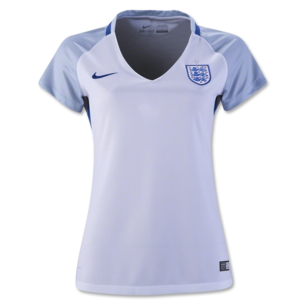 England Euro 2016 Women's Home Soccer Jersey