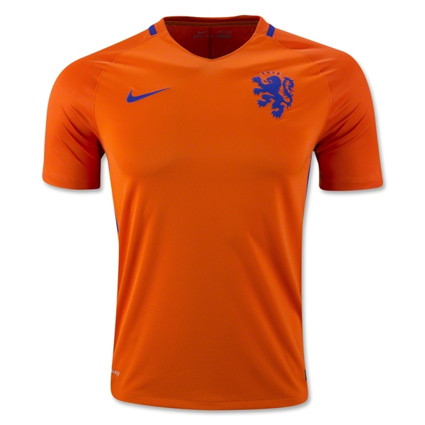 Netherlands Euro 2016 Home Soccer Jersey