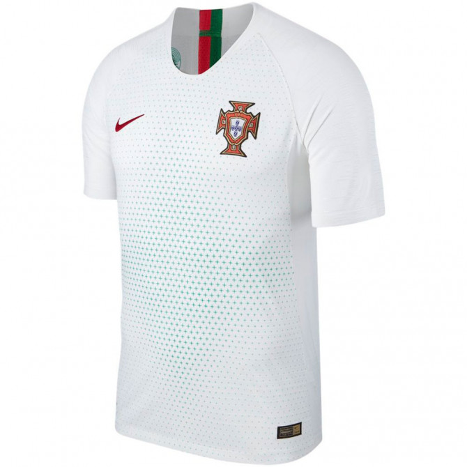 Portugal 2018 World Cup Away White Soccer Jersey Shirt