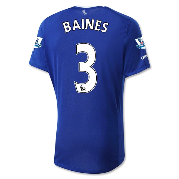 Everton 2015-16 BAINES #3 Home Soccer Jersey