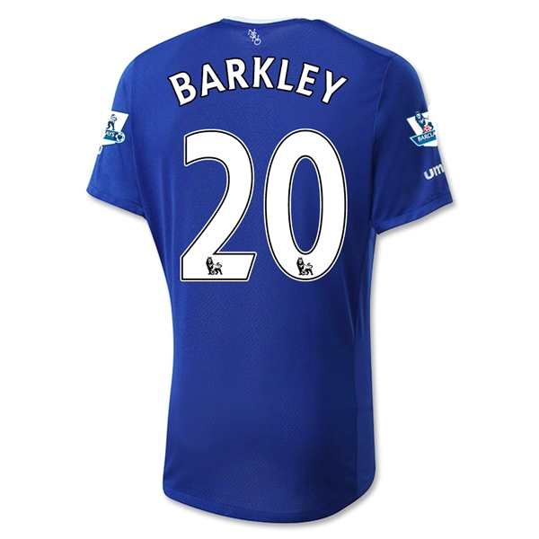 Everton 2015-16 BARKLEY #20 Home Soccer Jersey