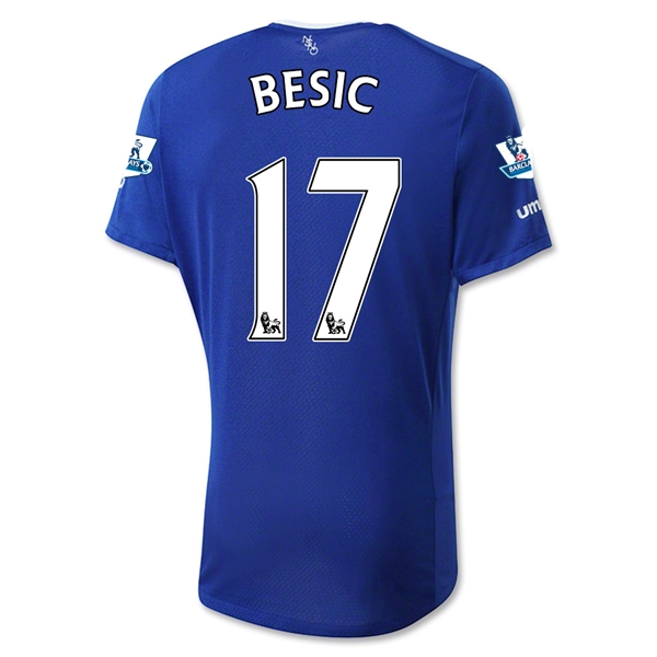 Everton 2015-16 BESIC #17 Home Soccer Jersey