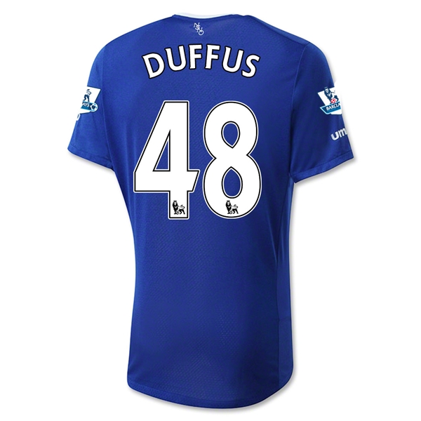 Everton 2015-16 DUFFUS #48 Home Soccer Jersey
