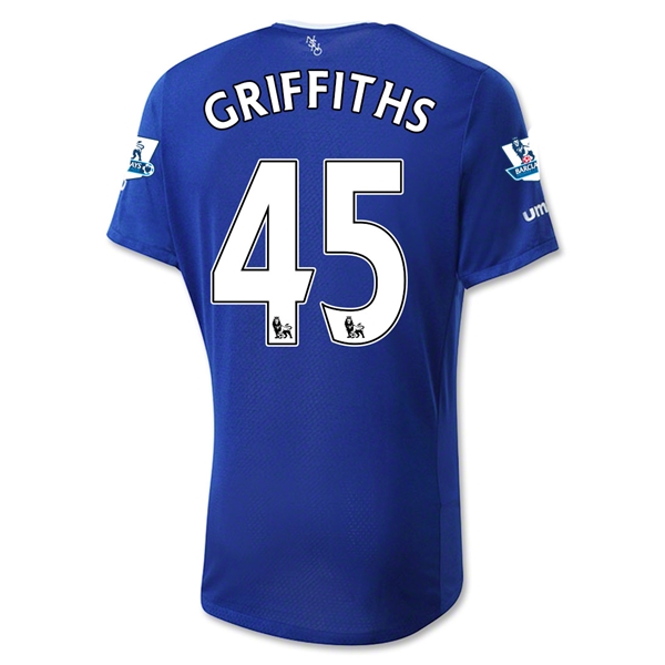 Everton 2015-16 GRIFFITHS #45 Home Soccer Jersey