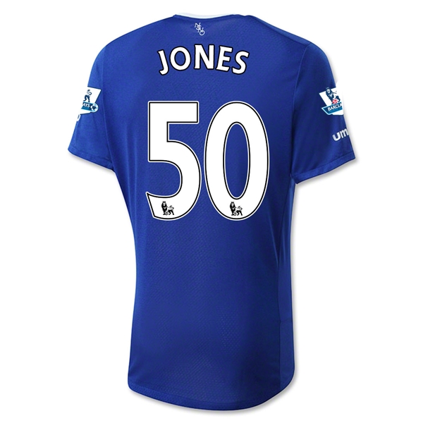 Everton 2015-16 JONES #50 Home Soccer Jersey