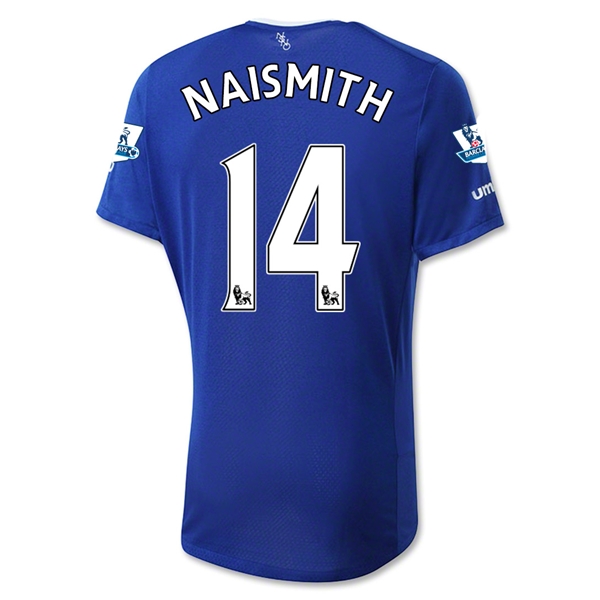 Everton 2015-16 NAISMITH #14 Home Soccer Jersey