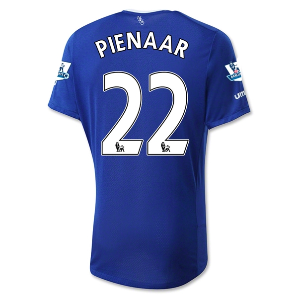 Everton 2015-16 PIENAAR #22 Home Soccer Jersey