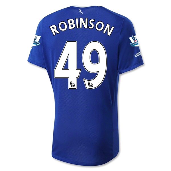 Everton 2015-16 ROBINSON #49 Home Soccer Jersey