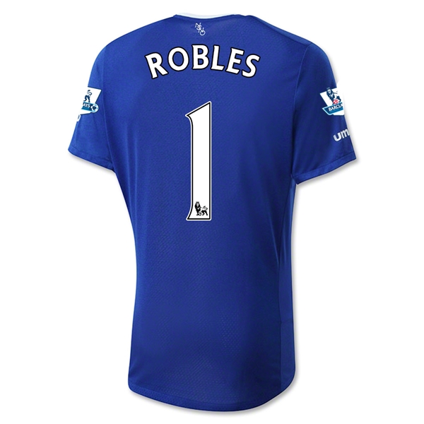 Everton 2015-16 ROBLES #1 Home Soccer Jersey