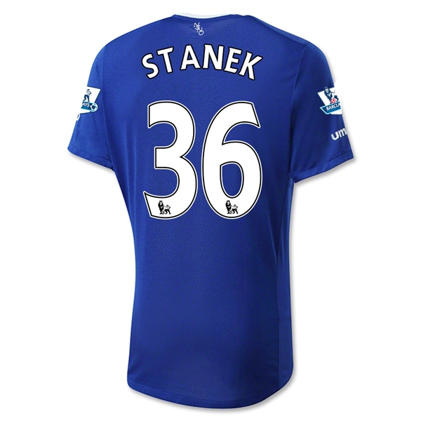 Everton 2015-16 STANEK #36 Home Soccer Jersey