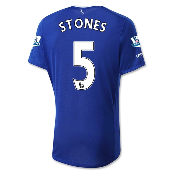 Everton 2015-16 STONES #5 Home Soccer Jersey