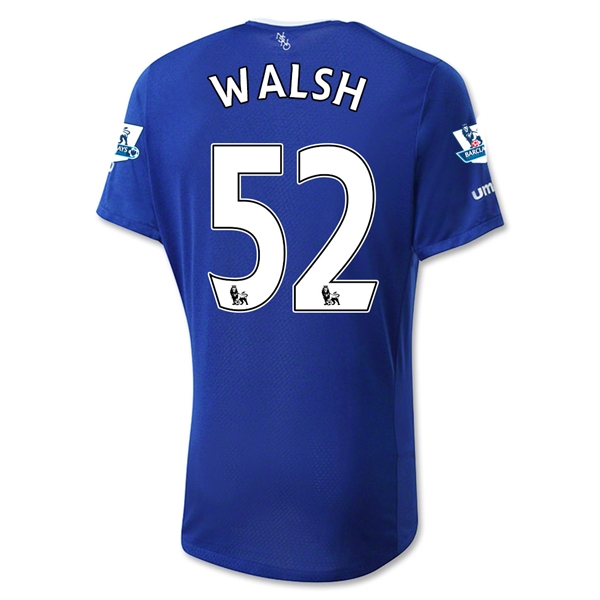 Everton 2015-16 WALSH #52 Home Soccer Jersey