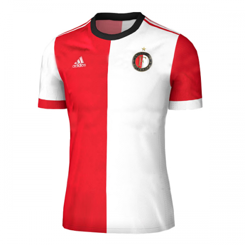 Feyenoord 2017/18 Home Soccer Jersey