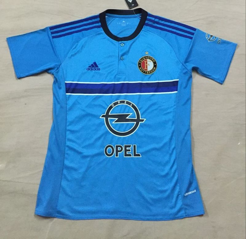 Feyenoord 2016/17 Away Blue Soccer Jersey