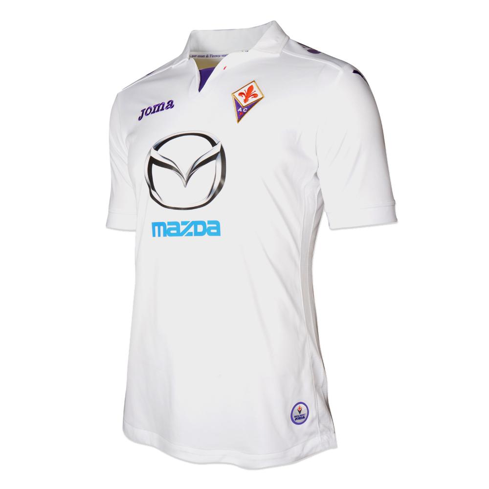 13-14 Fiorentina Away White Jersey Shirt