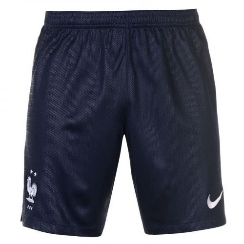2 Star France 2018 World Cup Away Soccer Jersey Shorts