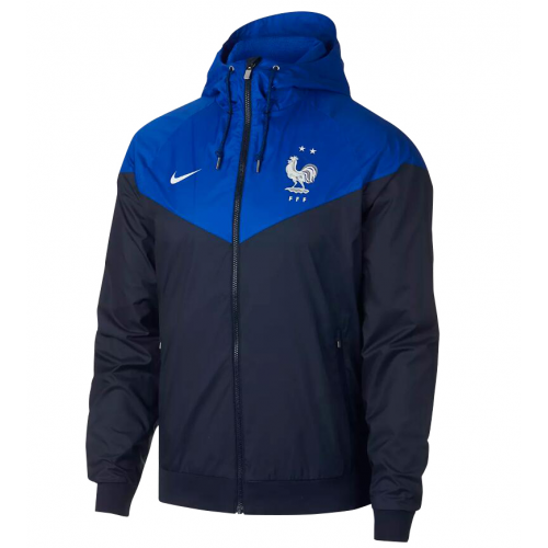 2 Stars France 2018 Windrunner Jacket Navy