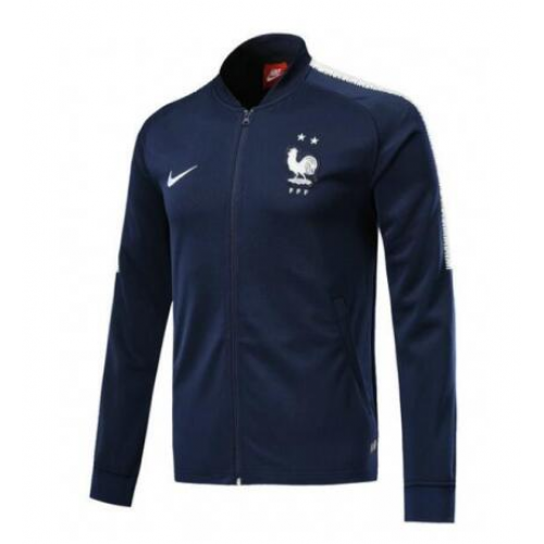 2 Stars France 2018 Training Jacket Top Blue