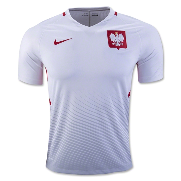 Poland Euro 2016 Home Soccer Jersey
