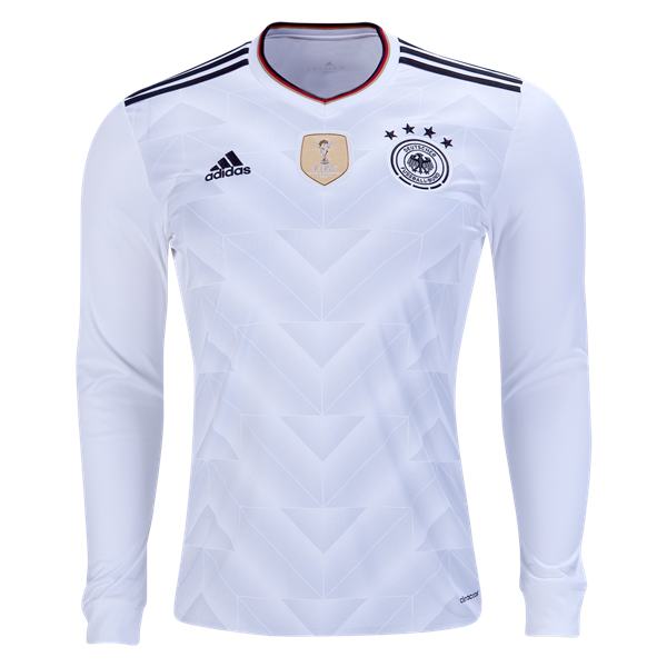 Germany 2017 Long Sleeve Home Soccer Jersey