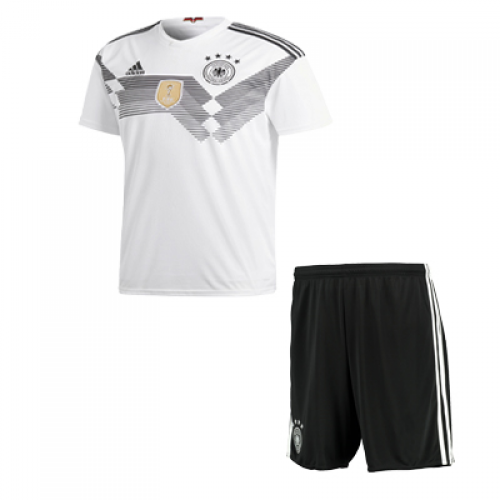 Kids Germany 18/19 Home Soccer Kits (Shirt+Shorts)