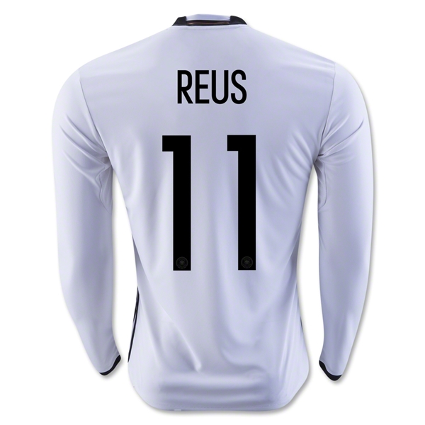Germany 2016 REUS #11 LS Home Soccer Jersey