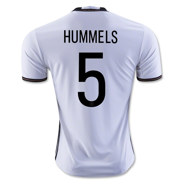 Germany 2016 HUMMELS #5 Home Soccer Jersey