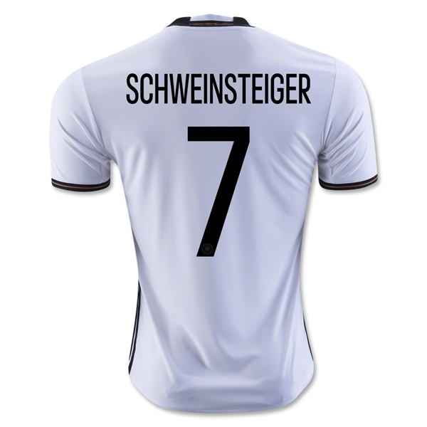 Germany 2016 SCHWEINSTEIGER #7 Home Soccer Jersey