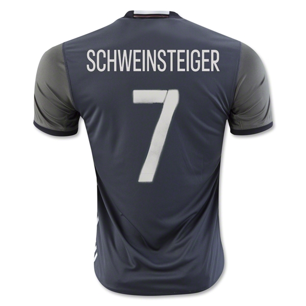 Germany 2016 SCHWEINSTEIGER #7 Away Soccer Jersey