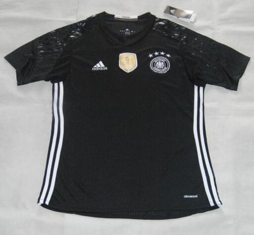 Germany 2016 Goalkeeper Jersey Black