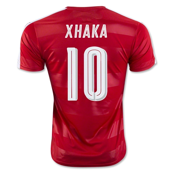 Switzerland 2016 XHAKA #10 Home Soccer Jersey