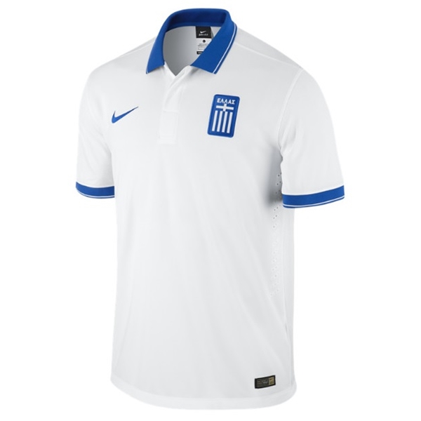 2014 FIFA World Cup Greece Home Jersey Shirt