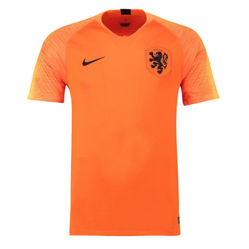 Netherland 2018 Home Soccer Jersey Shirt Orange
