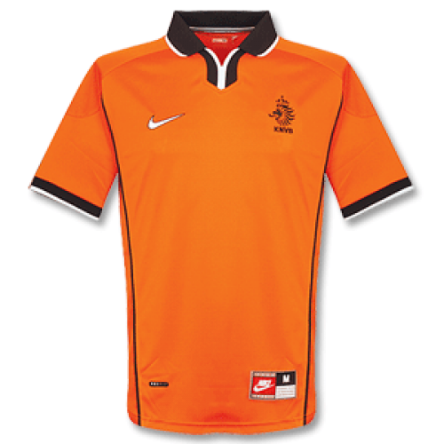Netherland 1998 Retro Home Soccer Jersey Shir