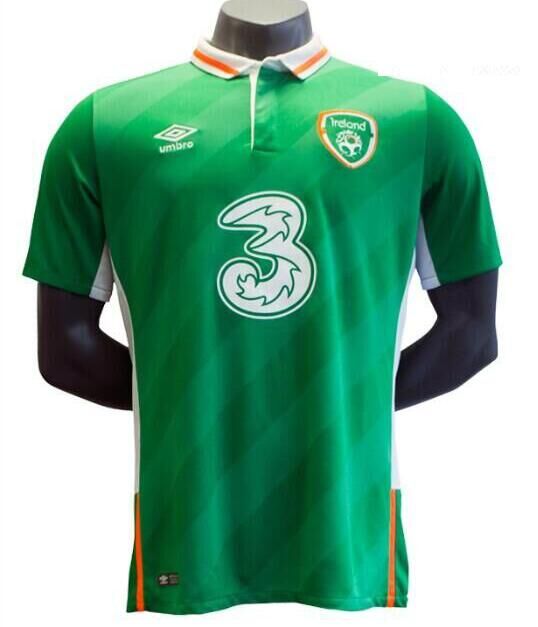 Ireland 2016-17 Home Soccer Jersey